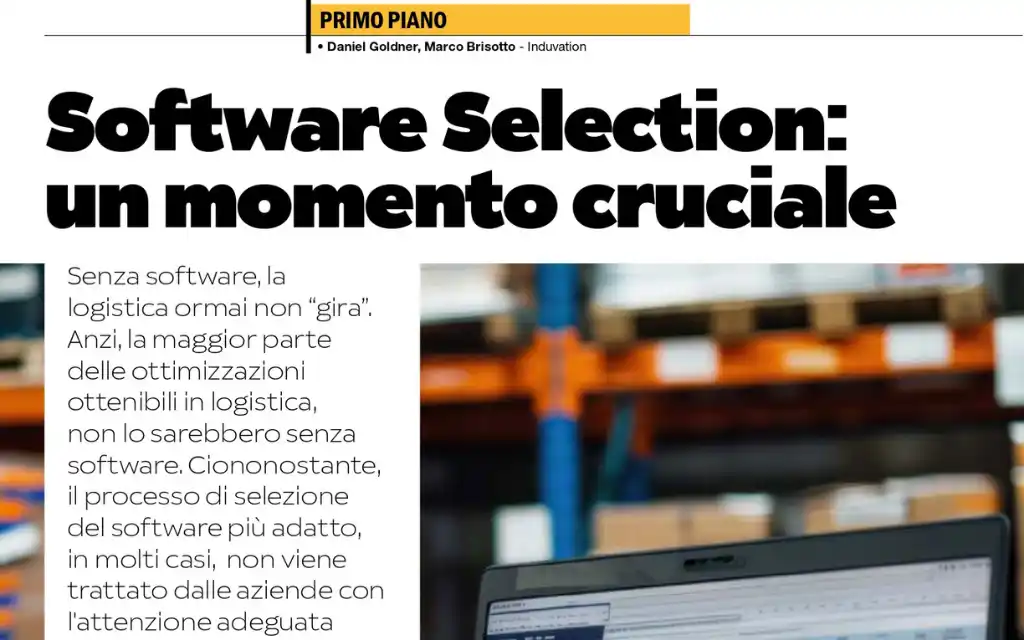 Copertina articolo logistica giugno 2025